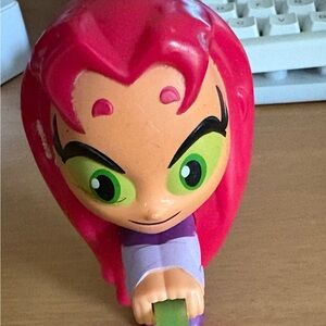 Starfire from Teen Titans Go! Colorful Kids Toy with Green and Purple Design